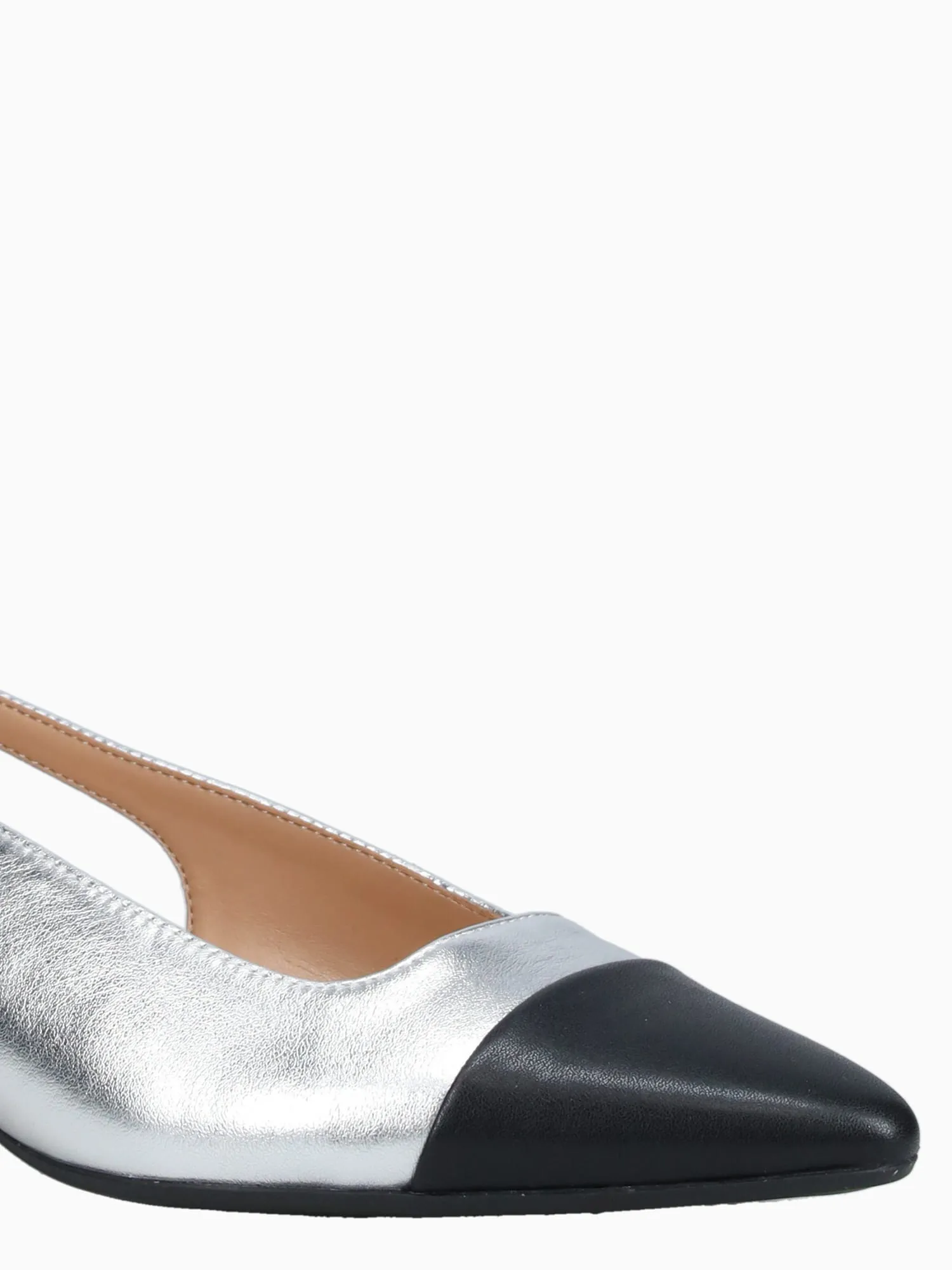 Bankssl Silver Black leather