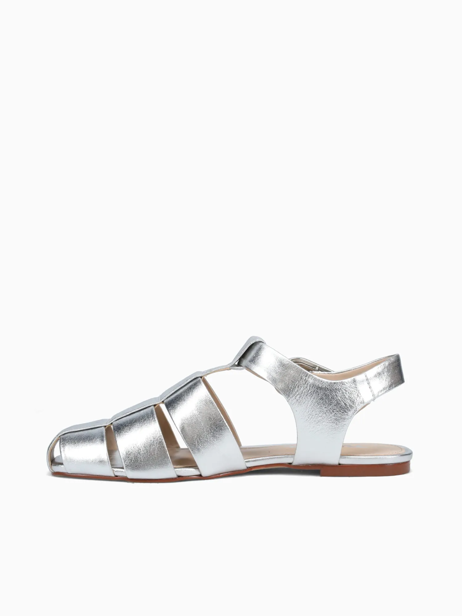 Chiara Silver Leather