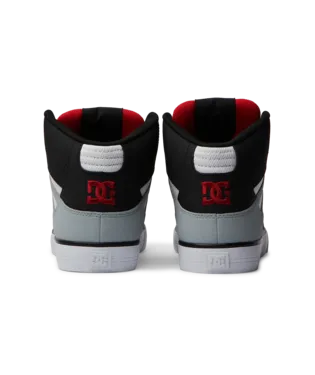 DC Mens Black/Grey/Red Pure High Top WC Shoe