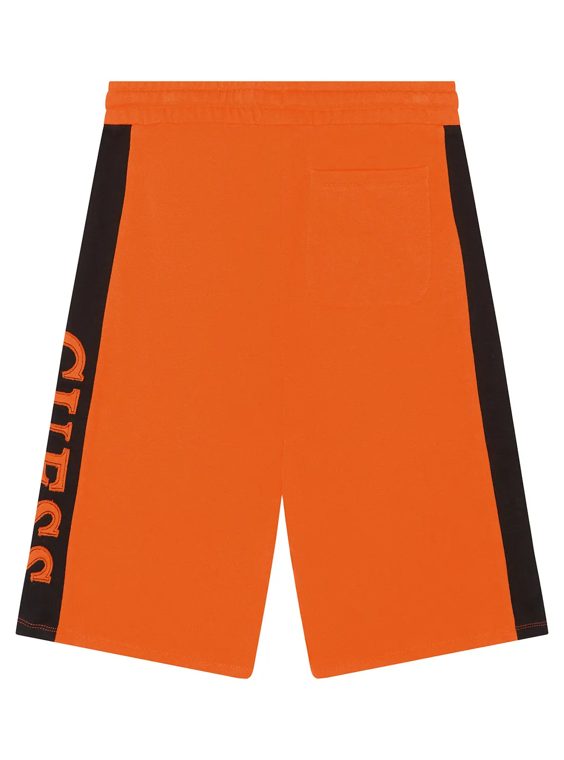 Eco Orange Logo Active Shorts (7-16)
