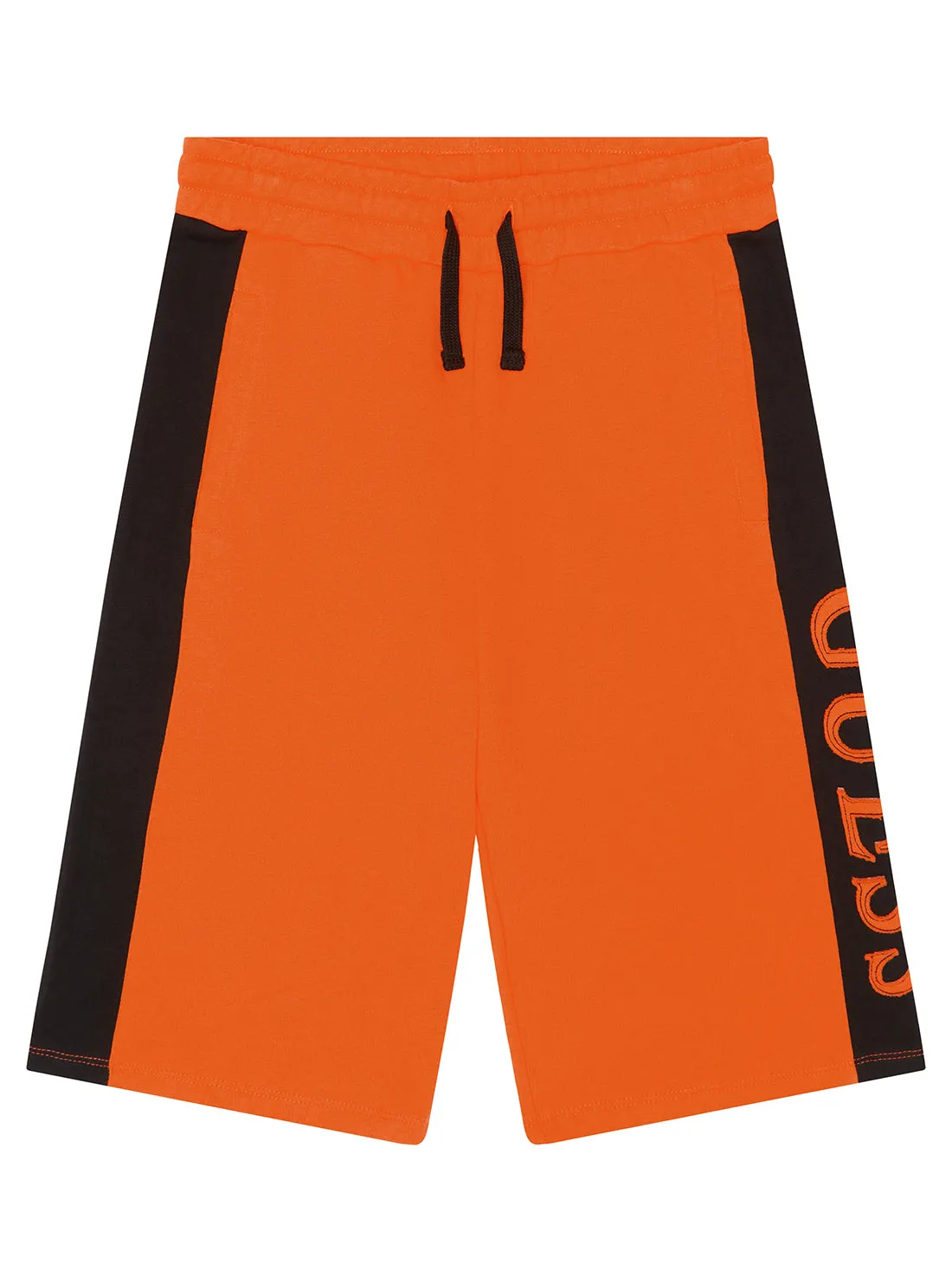 Eco Orange Logo Active Shorts (7-16)