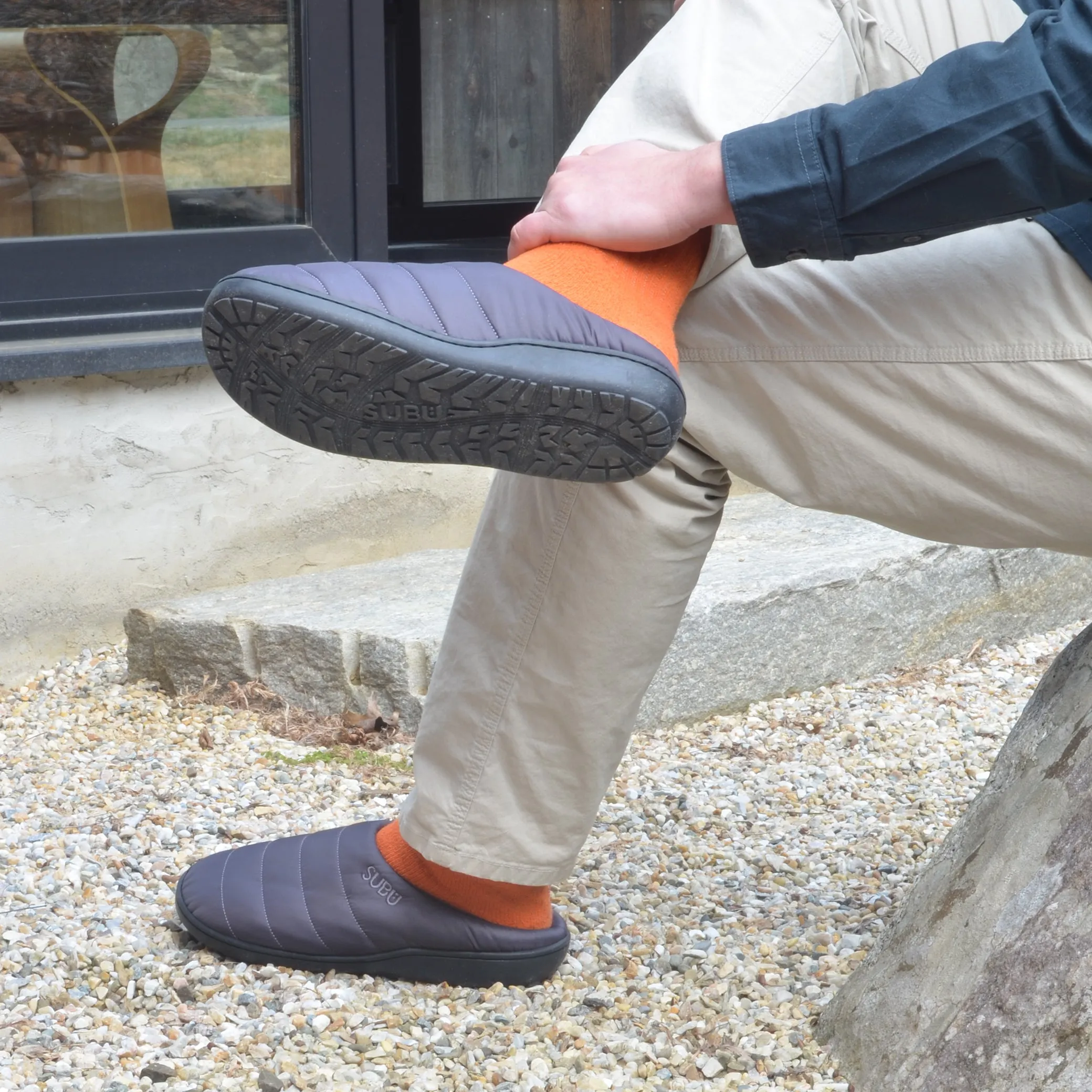 Fall & Winter Slippers - Steel Grey