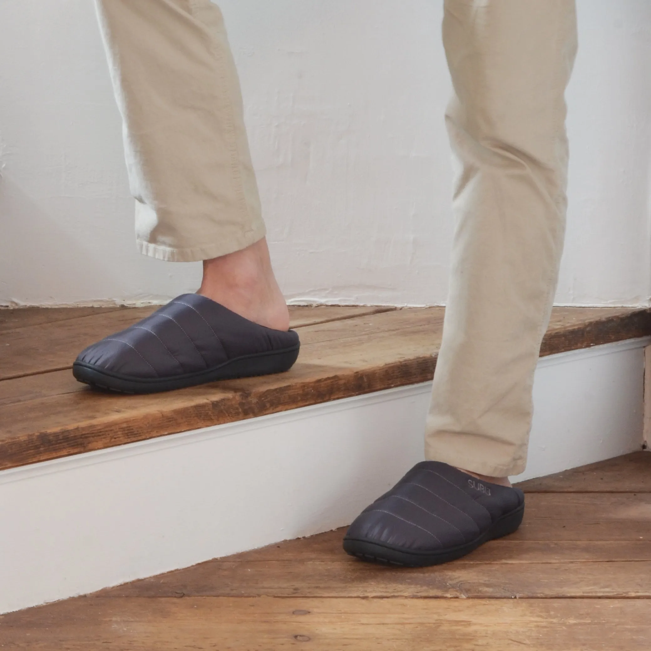 Fall & Winter Slippers - Steel Grey