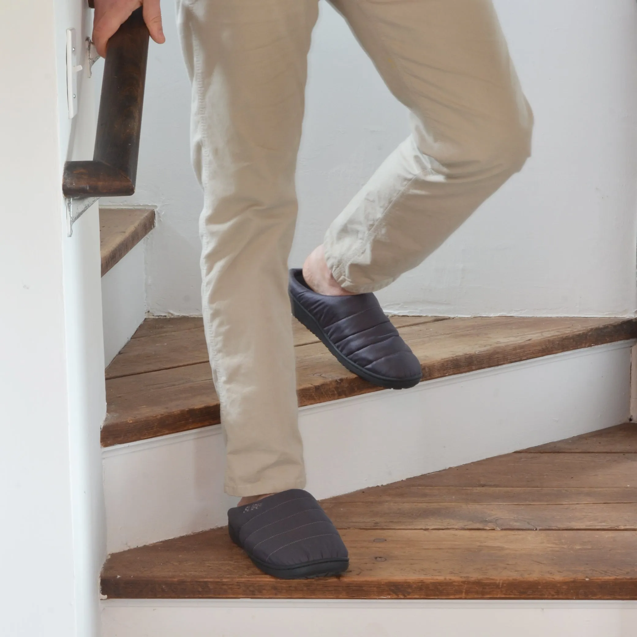 Fall & Winter Slippers - Steel Grey