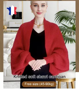 Limited Time OfferThe Worlds Best Womens Knitted Soft Shawl Scarf Cardigan