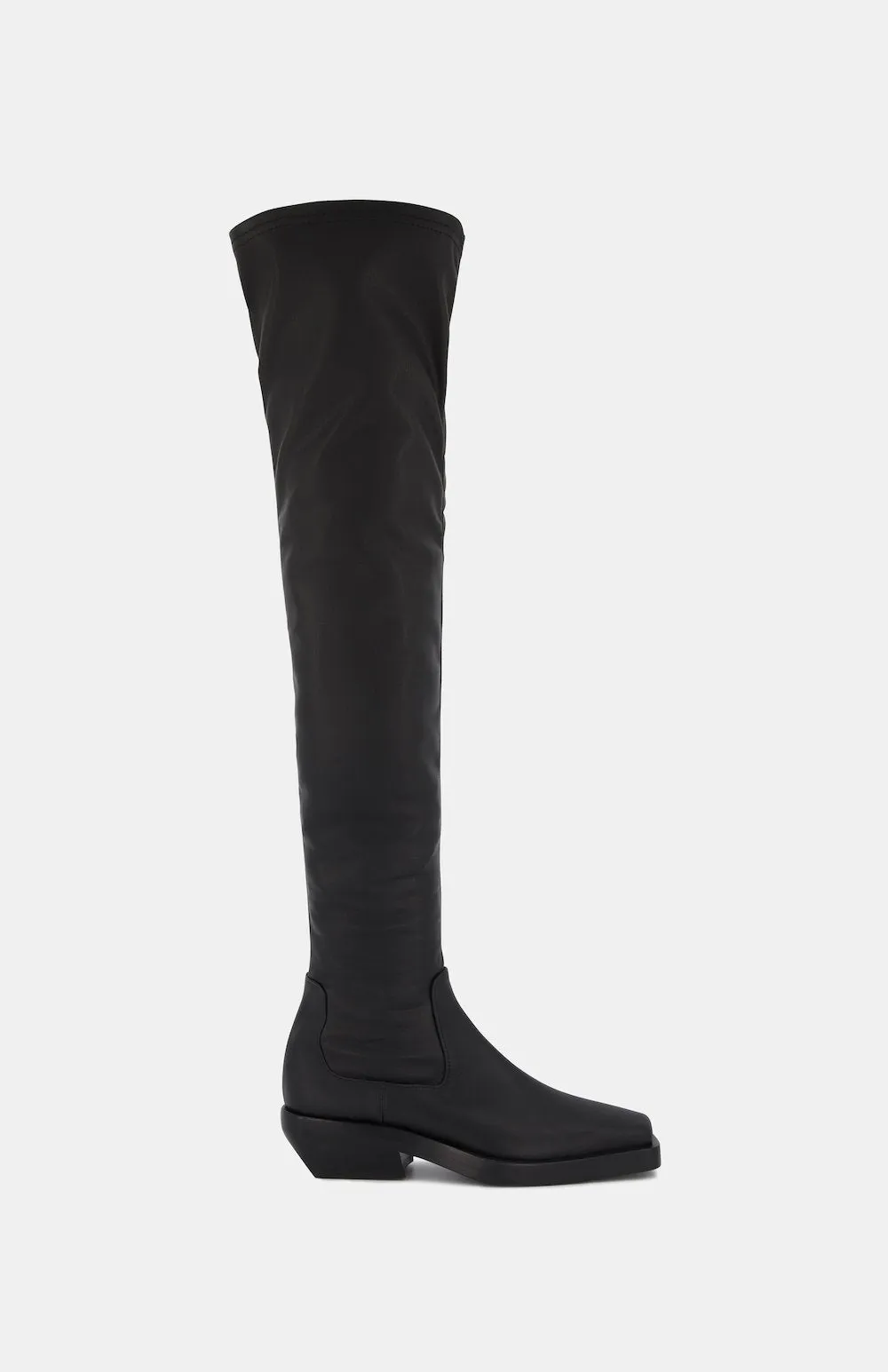 Paris Over The Knee Boot Black