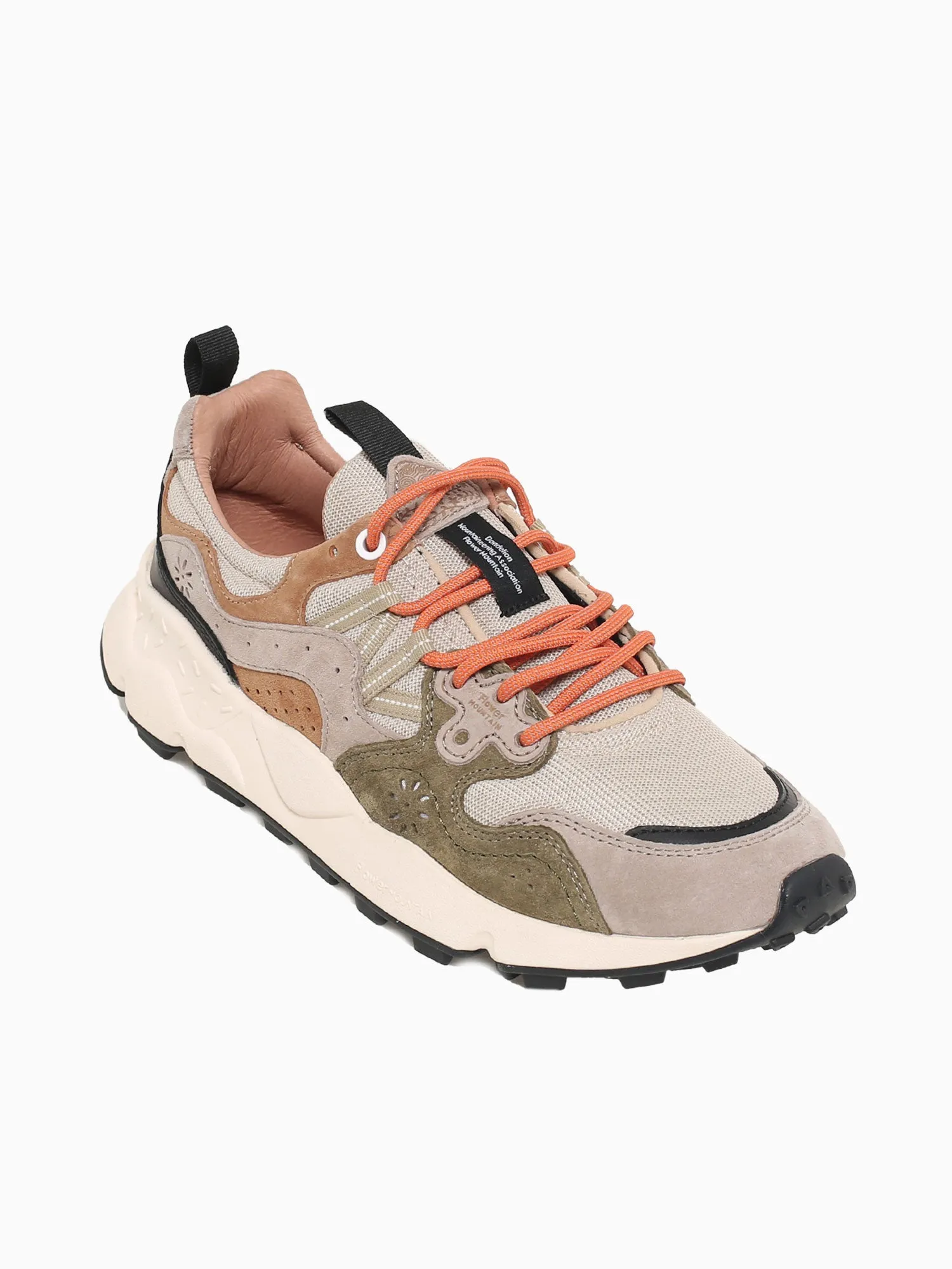 Yamano 3 Uni Sand Military suede Knitted